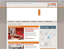 Tablet Screenshot of daloca.de